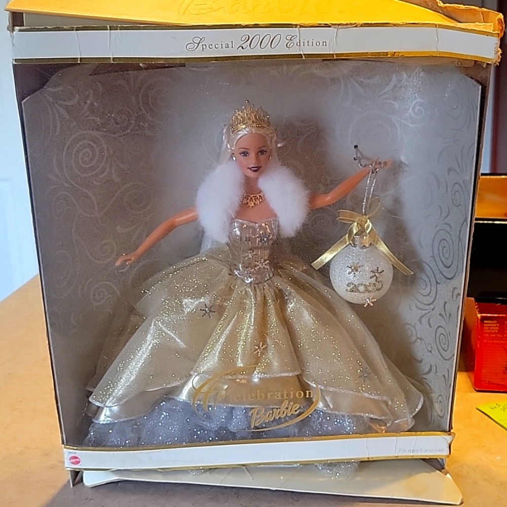 2000 Celebration Barbie with Ornament